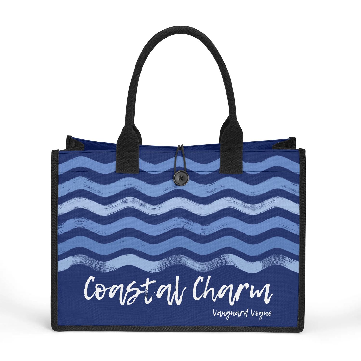 Canvas Tote Beach Bag, size: M