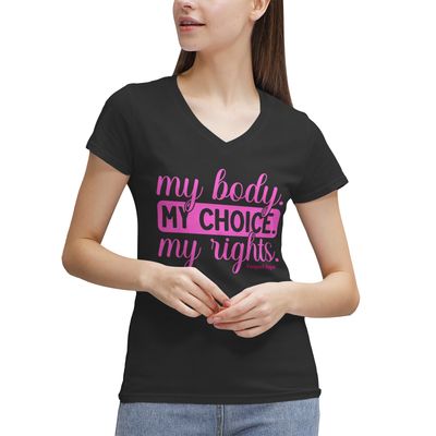 Women&#39;s 100% Cotton V‑Neck T‑shirt