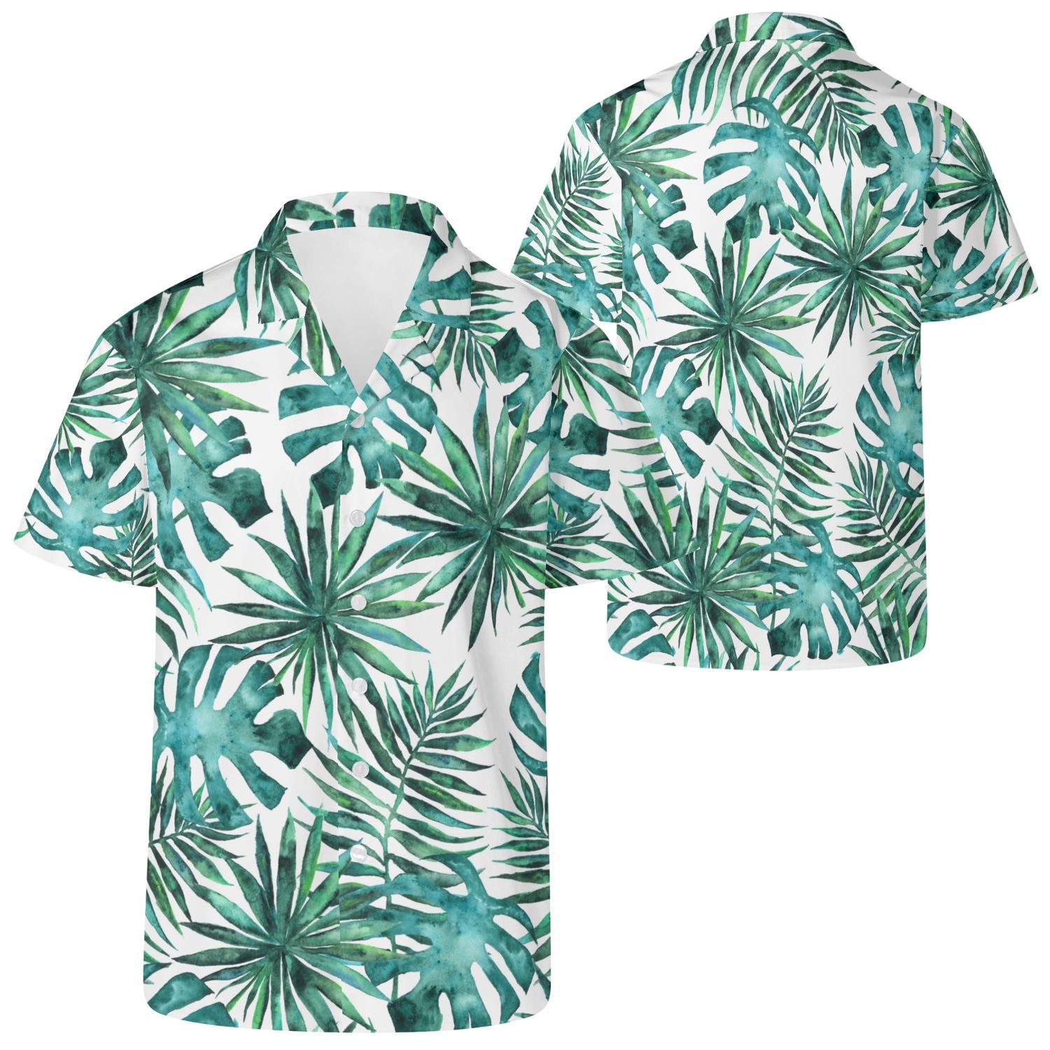 Men&#39;s Casual Hawaiian Shirt, size: 2XS