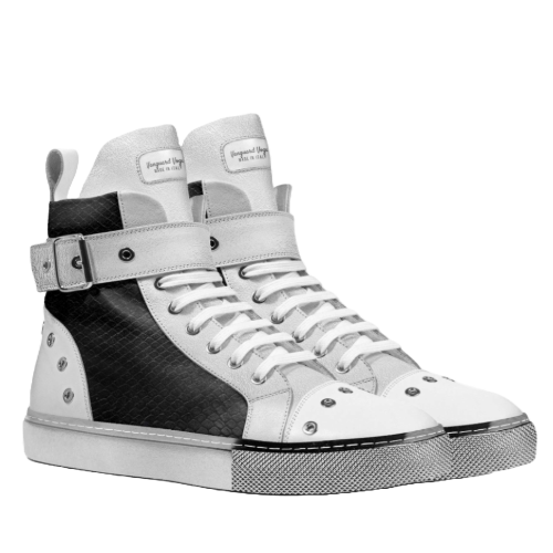 Handcrafted - Luxe High Top Sneakers SLV
