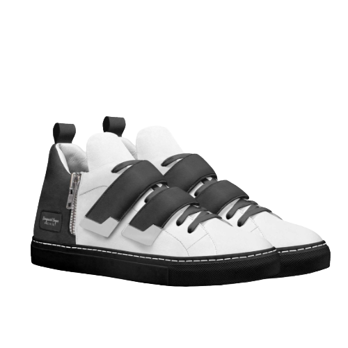Handcrafted - Minimal Double Strap Street Sneakers