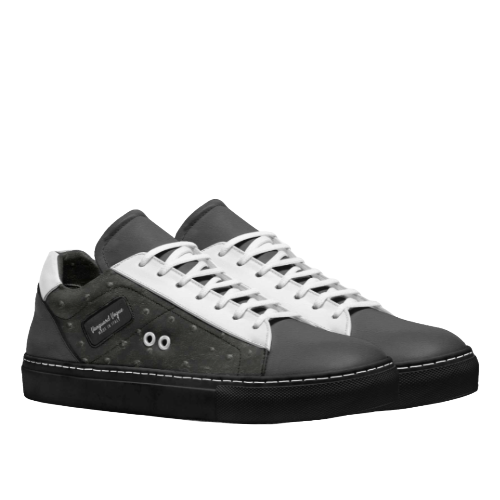 Handcrafted - Sporty Tennis Style Shoe