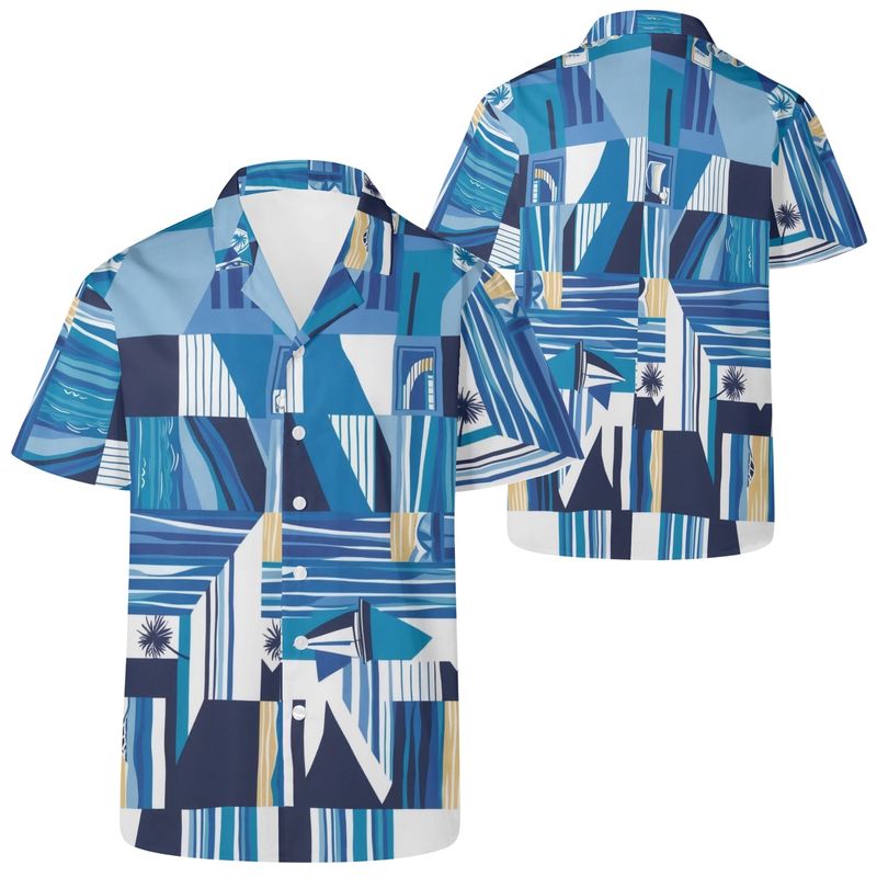 Men&#39;s Casual Retro Artsy Shirt