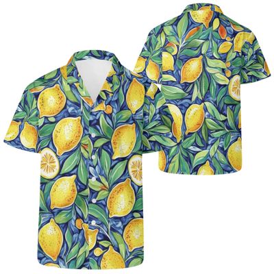 Men&#39;s Casual Retro Artsy Shirt - Amalfi Collection