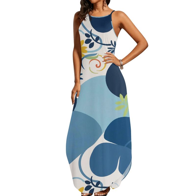 Women&#39;s Sleeveless Casual Dress