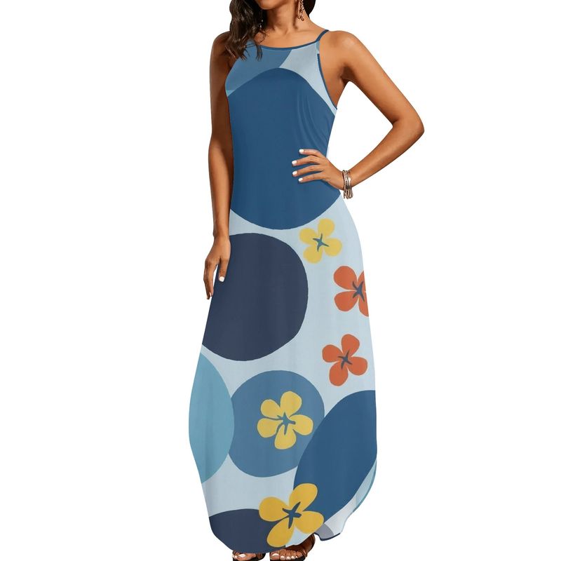 Women&#39;s Sleeveless Casual Dress