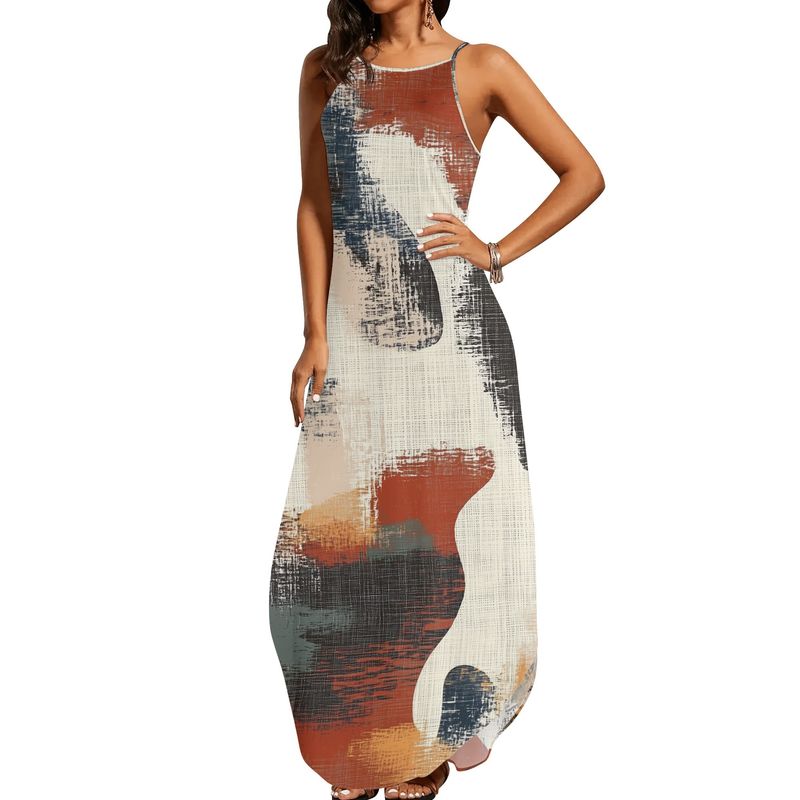 Women&#39;s Sleeveless Casual Dress