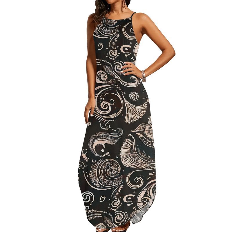 Women&#39;s Sleeveless Casual Dress