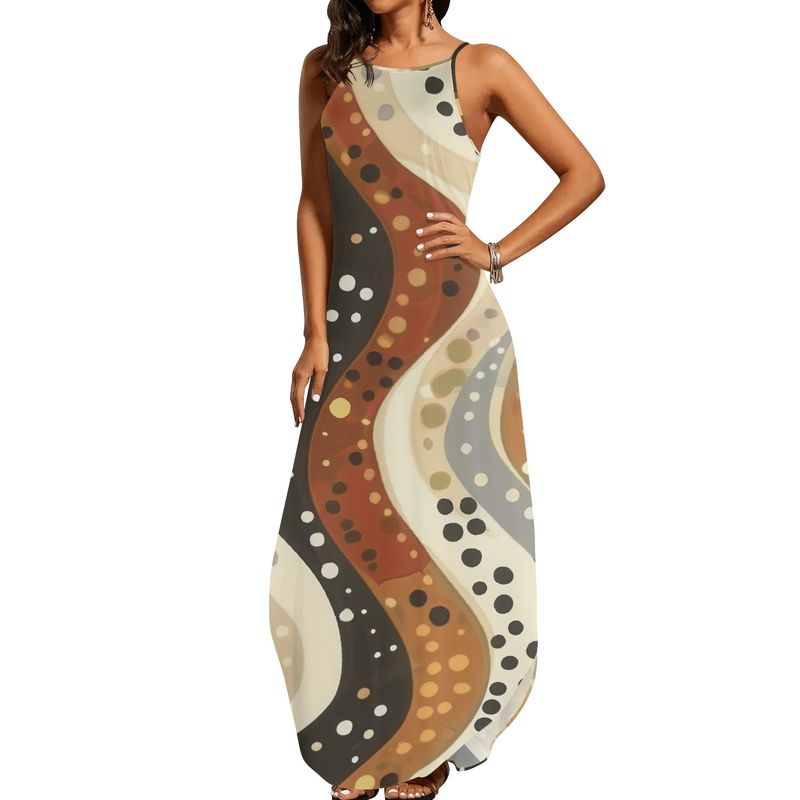 Women&#39;s Sleeveless Casual Dress