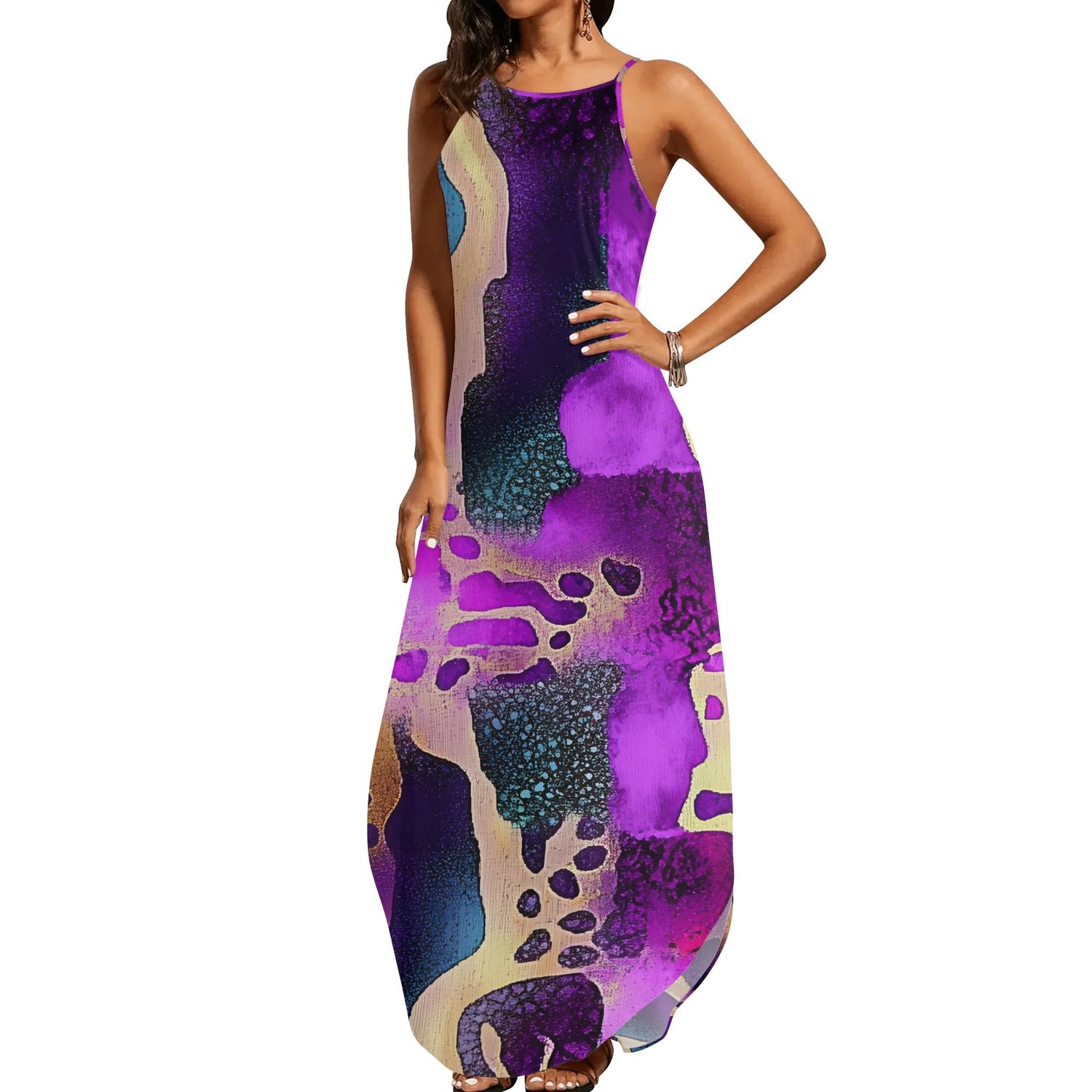 Women&#39;s Sleeveless Casual Dress, size: 2XS
