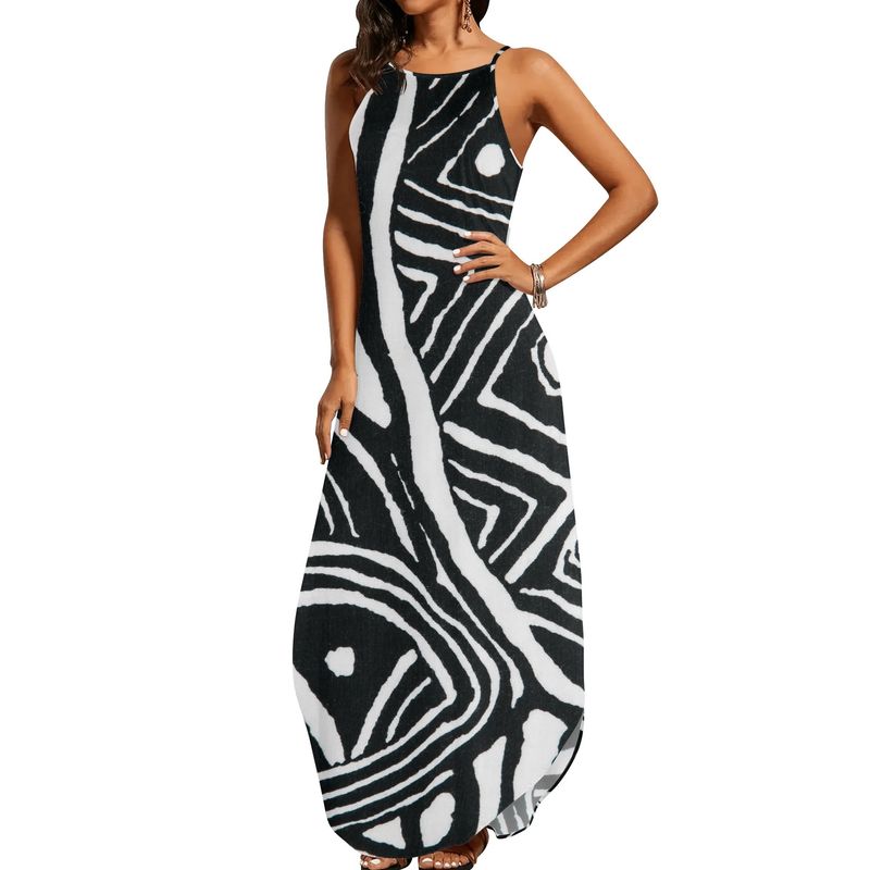 Women&#39;s Sleeveless Casual Dress