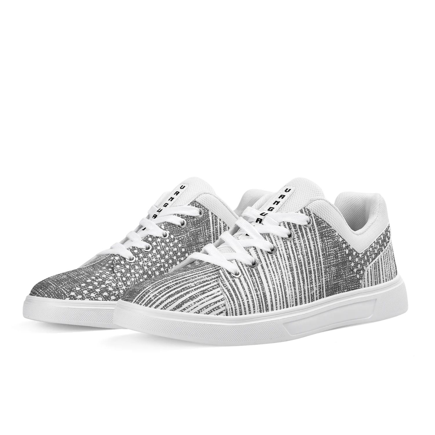 Unisex PU Mesh Skateboard Shoes, color: White, size: US5.5 (EU36)