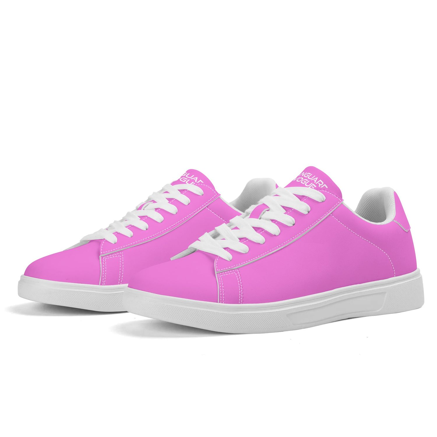 Unisex Lightweight Leather Shoes, color: White, size: US5.5 (EU36)