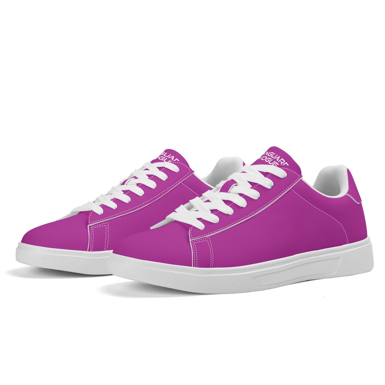 Unisex Lightweight Leather Shoes, color: White, size: US5.5 (EU36)