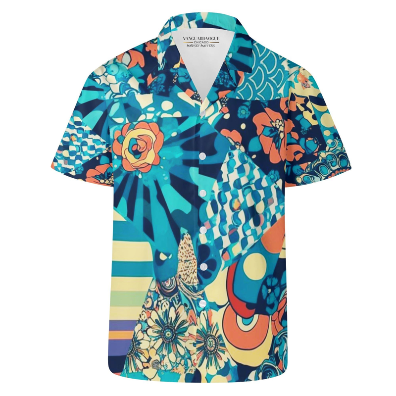 Men&#39;s Casual Retro Artsy Shirt