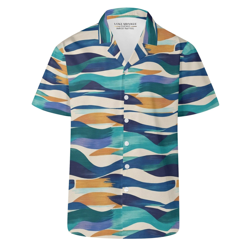 Men&#39;s Casual Retro Artsy Shirt