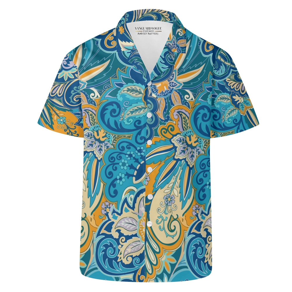 Men&#39;s Casual Retro Artsy Shirt