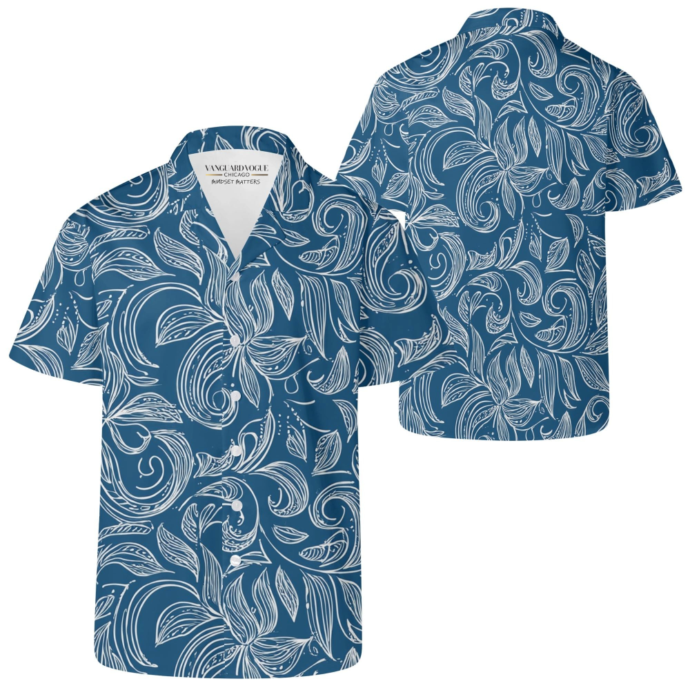 Men&#39;s Casual Retro Artsy Shirt