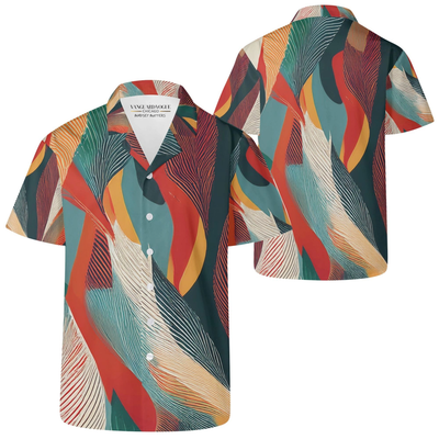 Men&#39;s Casual Retro Artsy Shirt