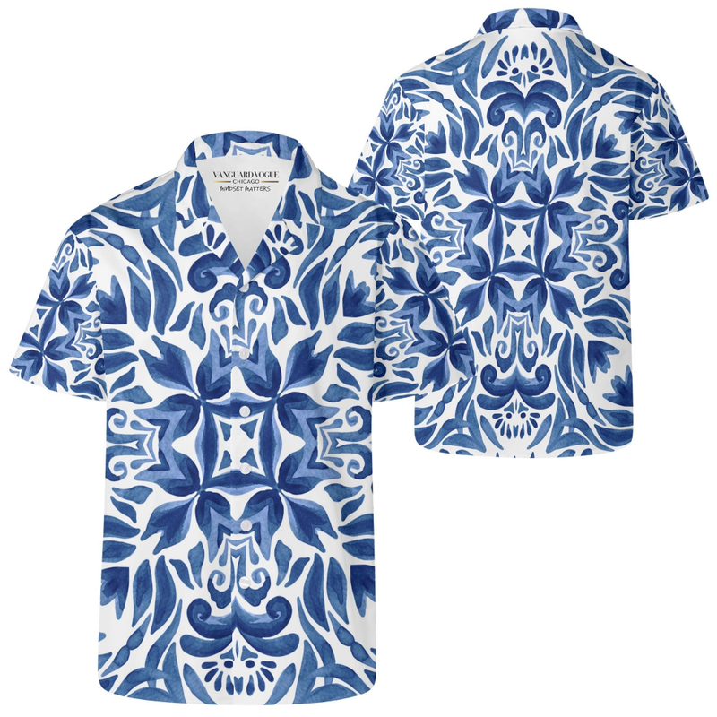 Men&#39;s Casual Retro Artsy Shirt