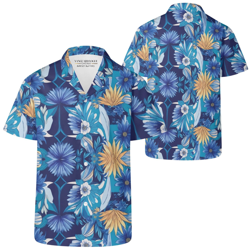 Men&#39;s Casual Retro Artsy Shirt
