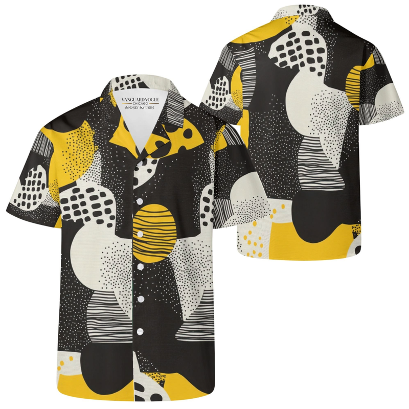 Men&#39;s Casual Retro Artsy Shirt