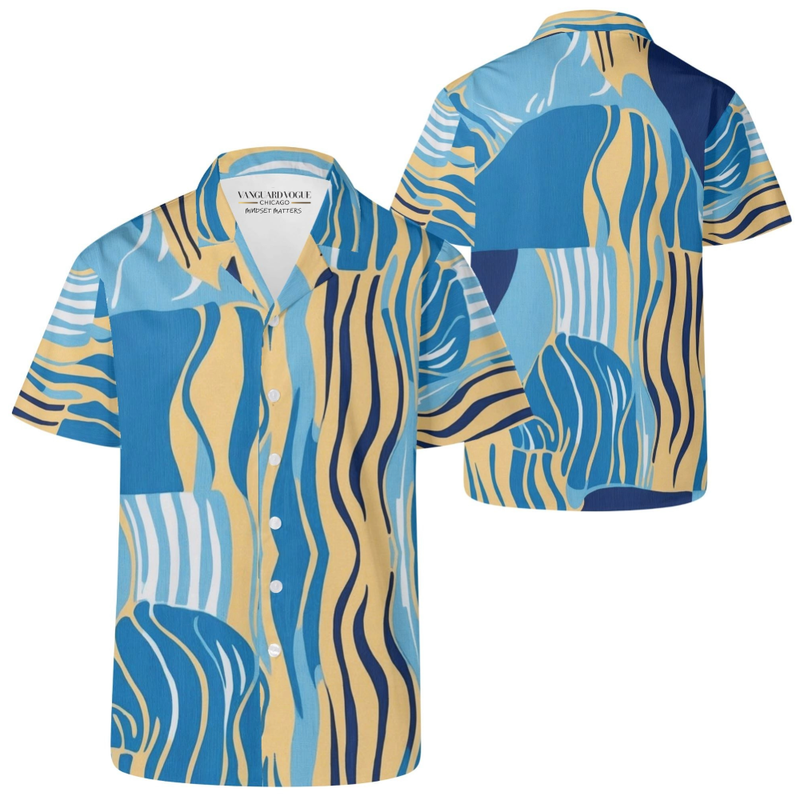 Men&#39;s Casual Retro Artsy Shirt