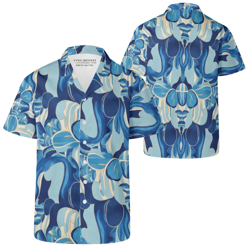 Men&#39;s Casual Retro Artsy Shirt