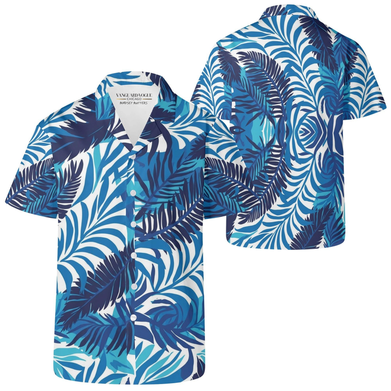 Men&#39;s Casual Retro Artsy Hawaiian Shirt