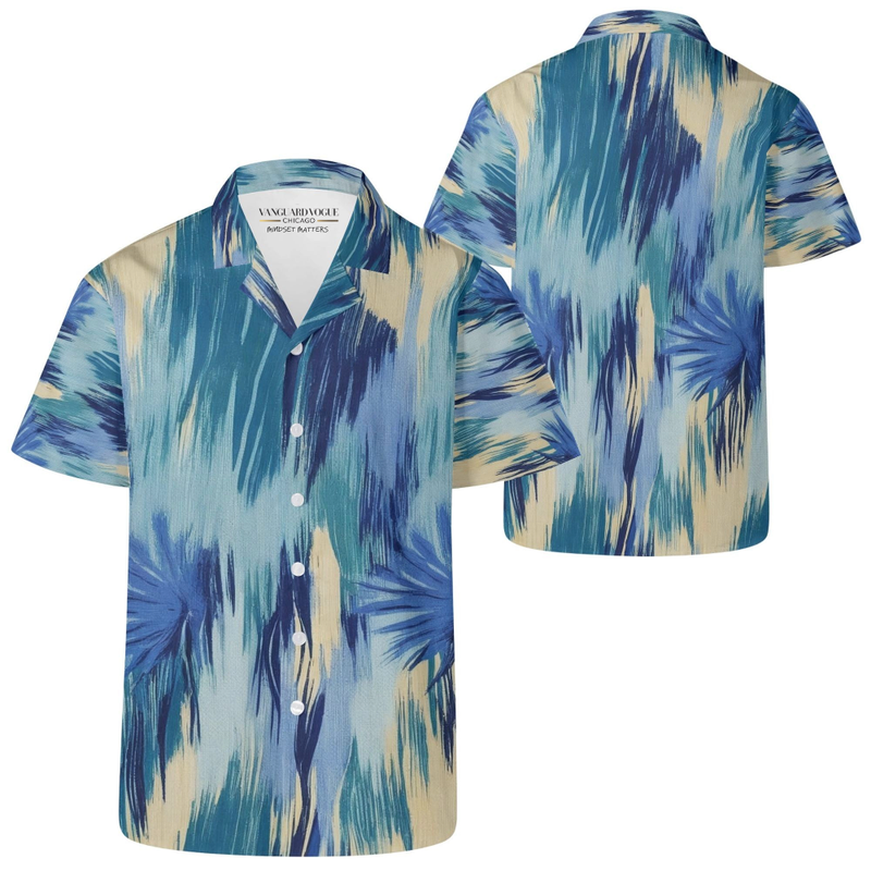 Men&#39;s Casual Retro Artsy Shirt