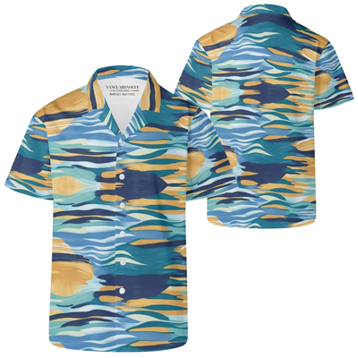 Men&#39;s Casual Retro Artsy Shirt
