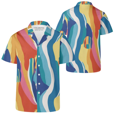 Men&#39;s Casual Retro Artsy Shirt