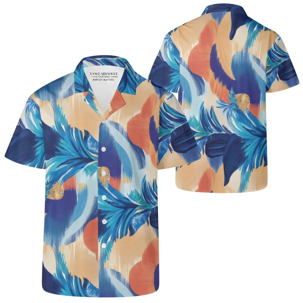 Men&#39;s Casual Retro Artsy Shirt