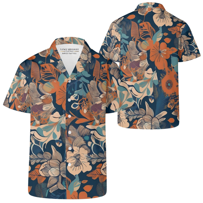 Men&#39;s Casual Retro Boho Artsy Shirt