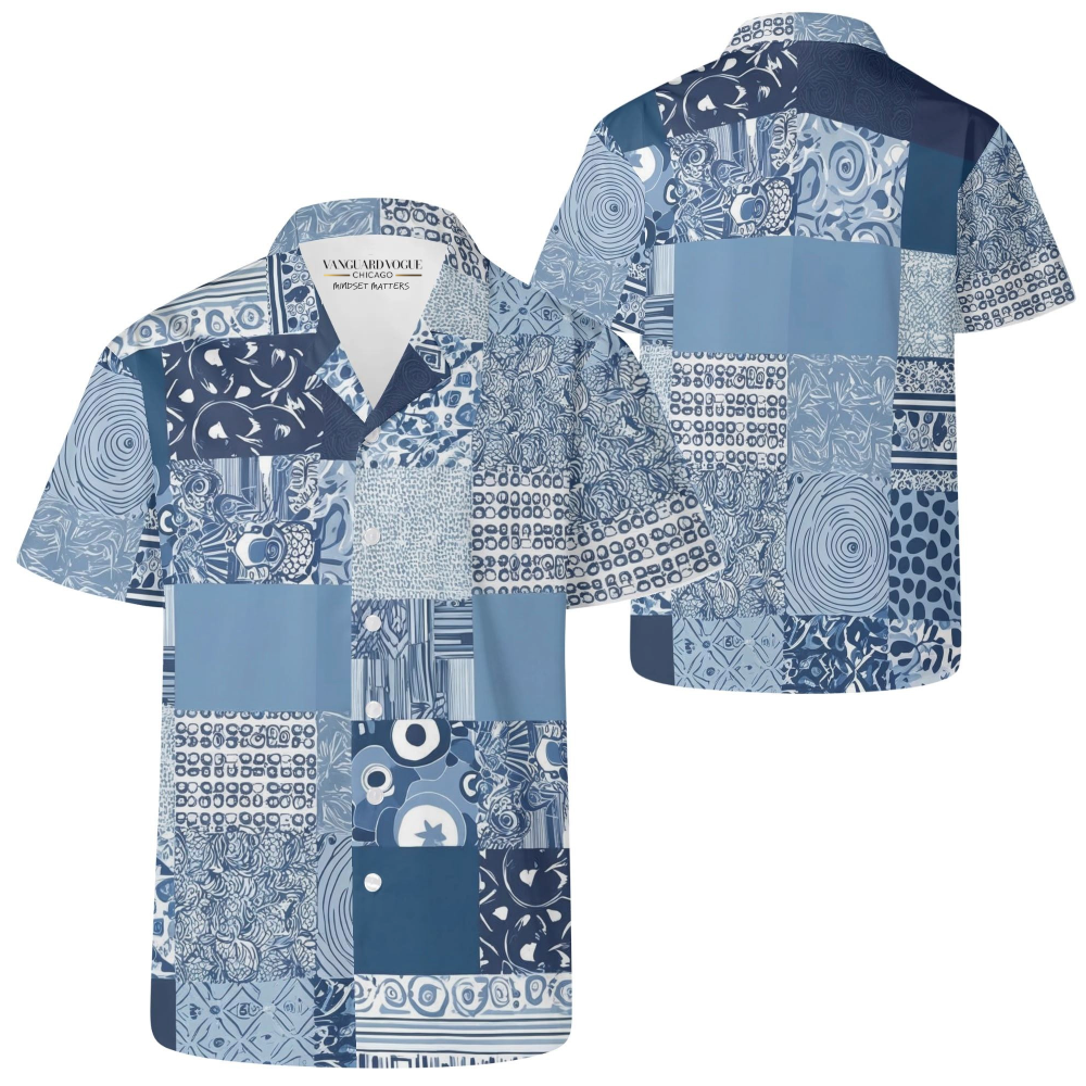 Men&#39;s Casual Retro Artsy Shirt
