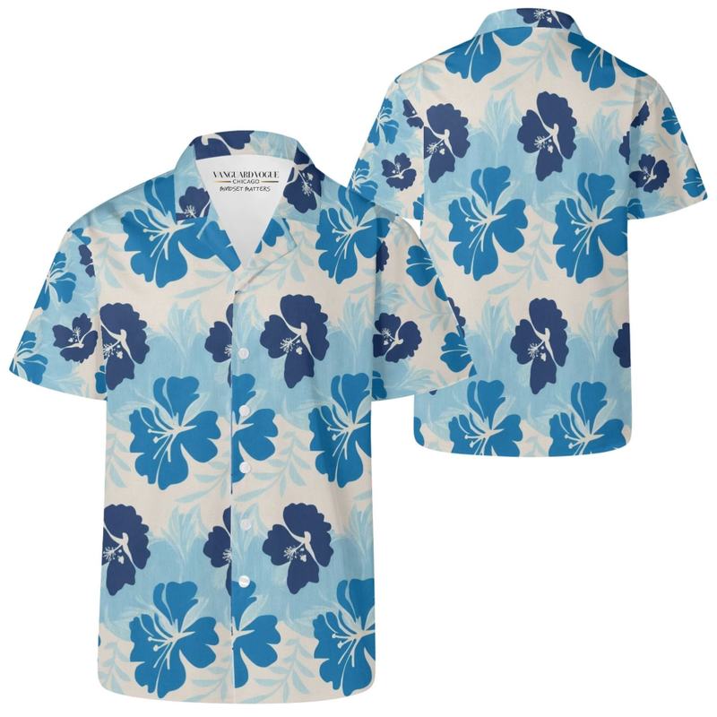 Men&#39;s Casual Retro Artsy Hawaiian Shirt