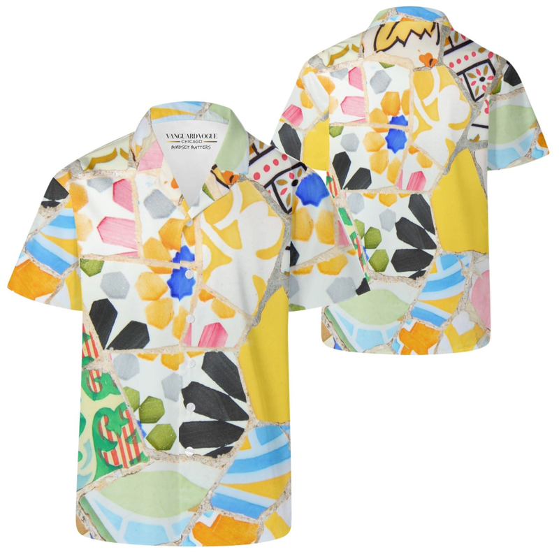 Men&#39;s Boho Print Casual Shirt