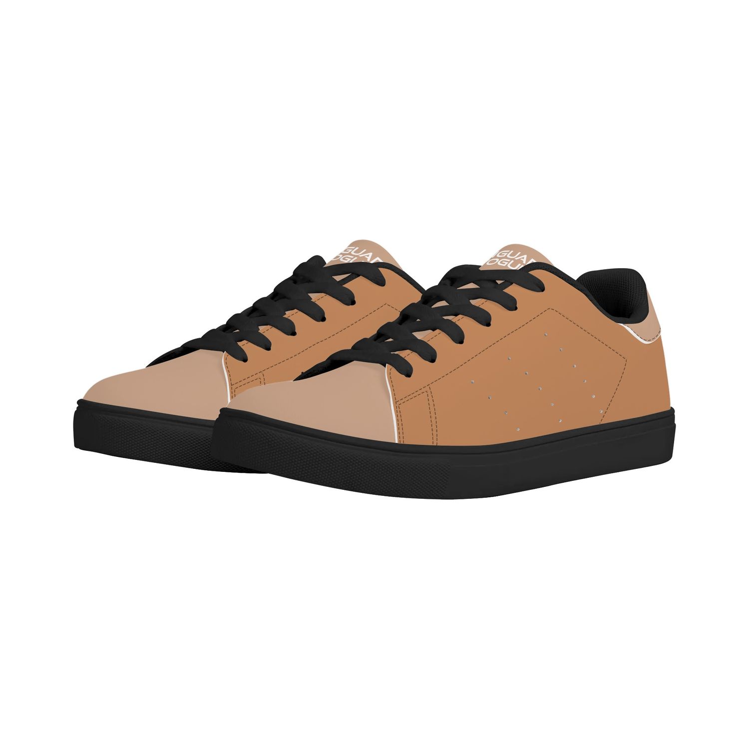 Men&#39;s Eco-Friendly Low-Top Casual Sneakers, color: Black, size: US14 (EU48)