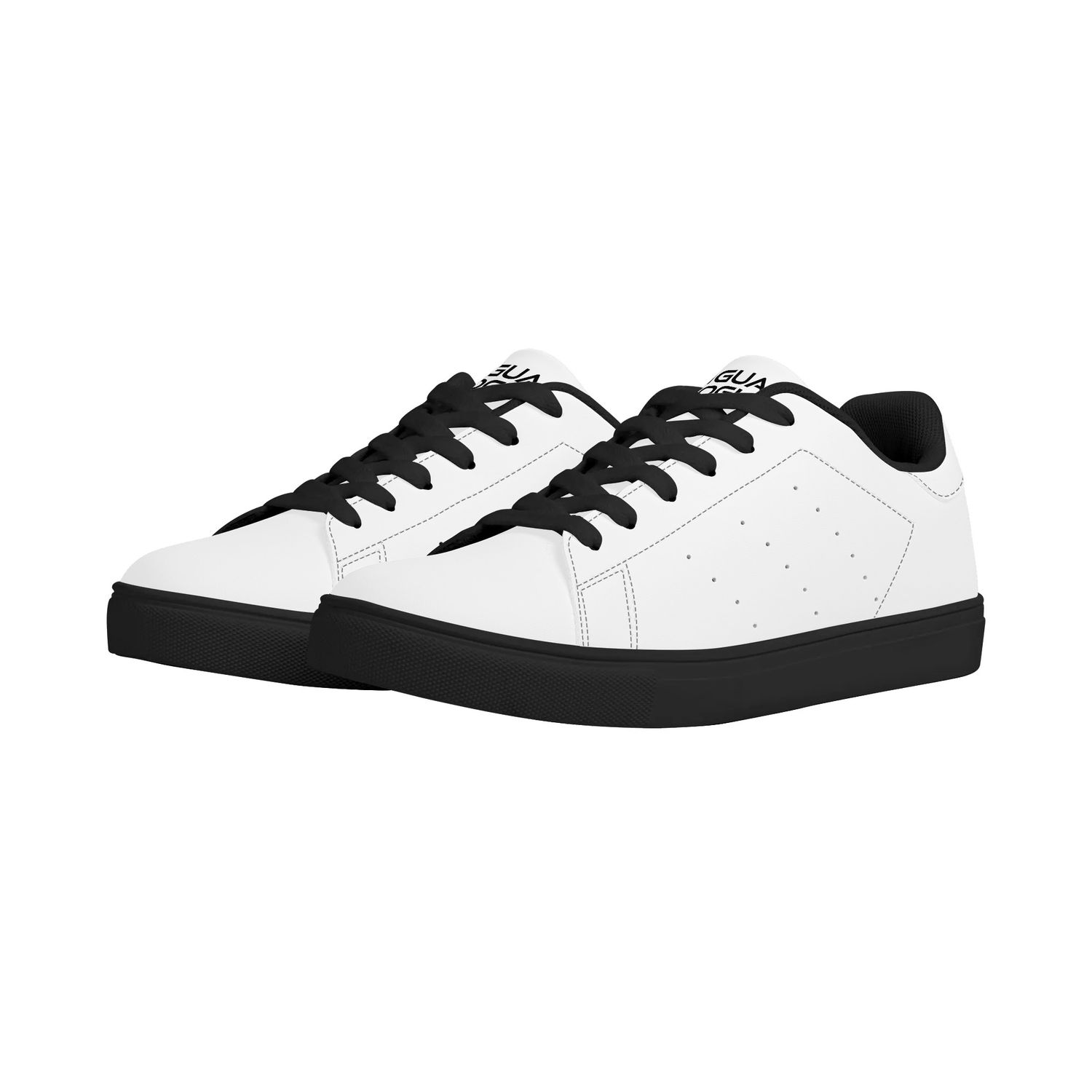 Men&#39;s Eco-Friendly Low-Top Casual Sneakers, color: Black, size: US14 (EU48)
