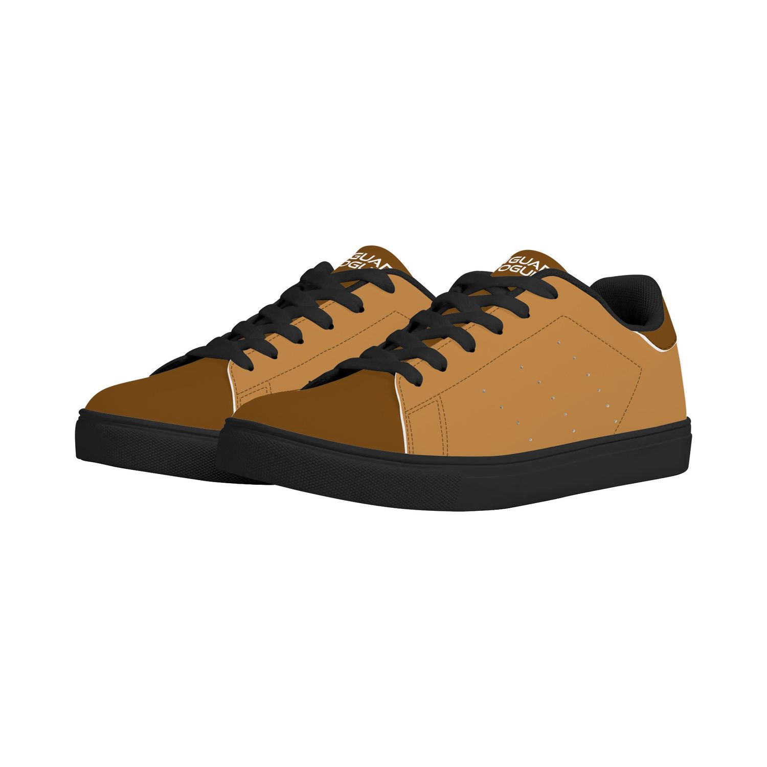 Men&#39;s Eco-Friendly Low-Top Casual Sneakers, color: Black, size: US14 (EU48)