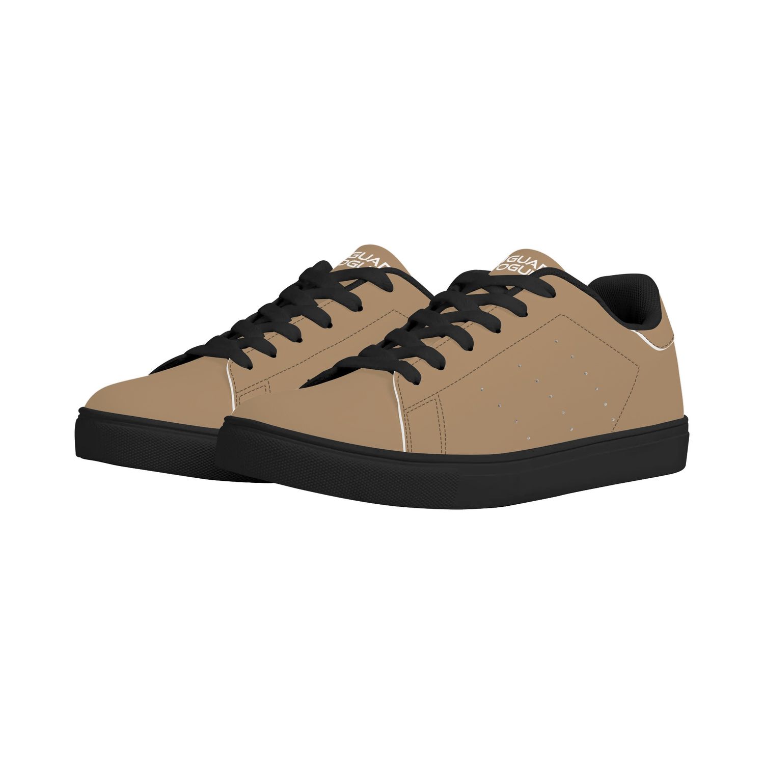 Men&#39;s Eco-Friendly Low-Top Casual Sneakers, color: Black, size: US14 (EU48)