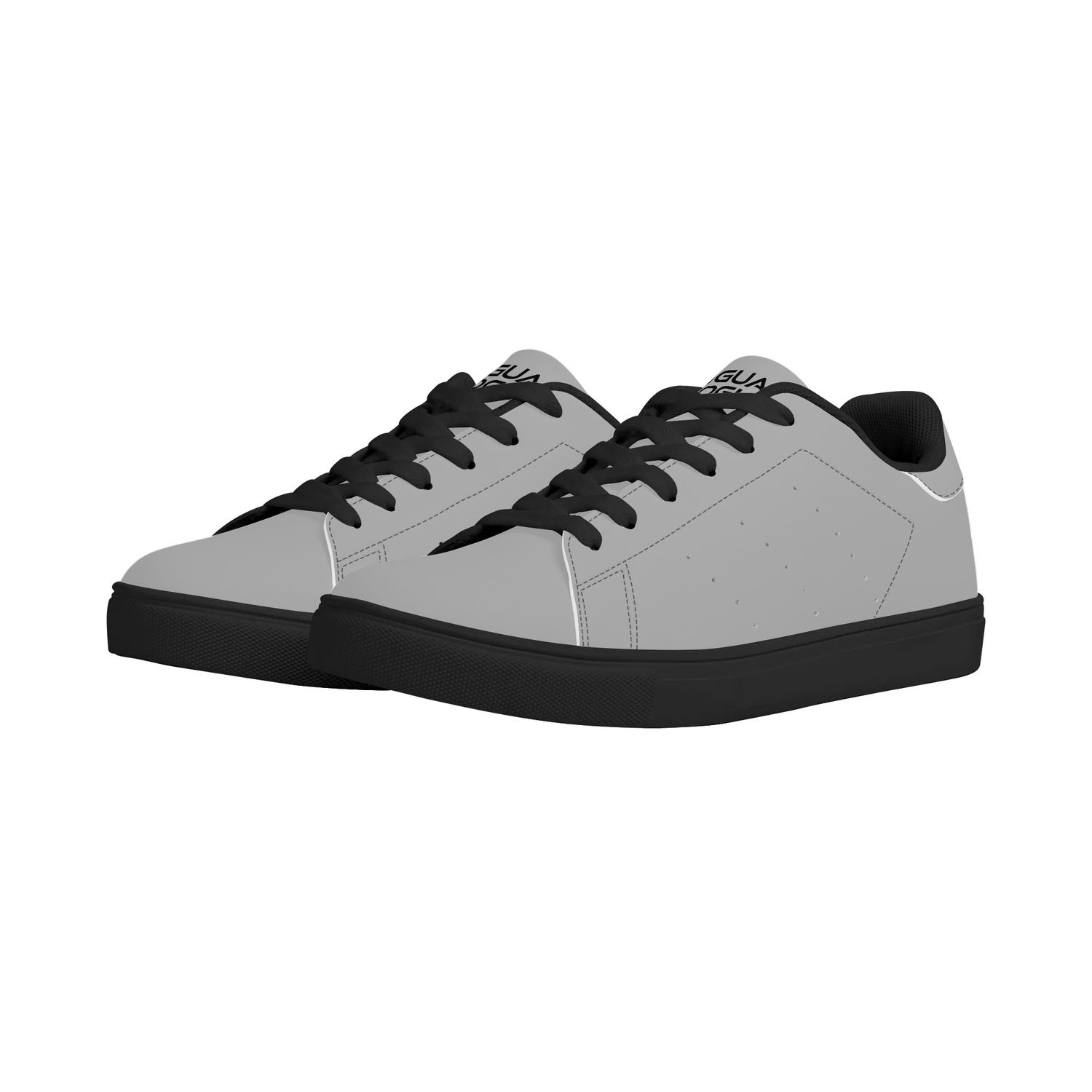 Men&#39;s Eco-Friendly Low-Top Casual Sneakers, color: Black, size: US14 (EU48)