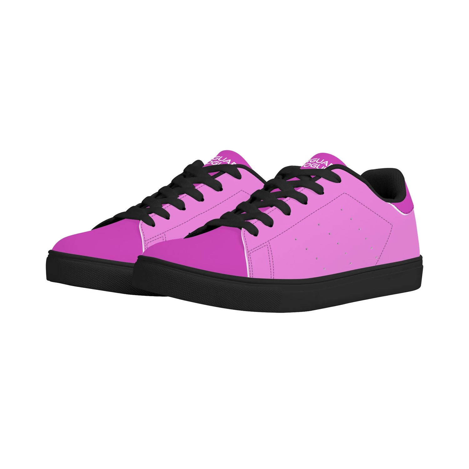 Women&#39;s Eco-Friendly Low-Top Casual Sneakers, color: Black, size: US12 (EU44)
