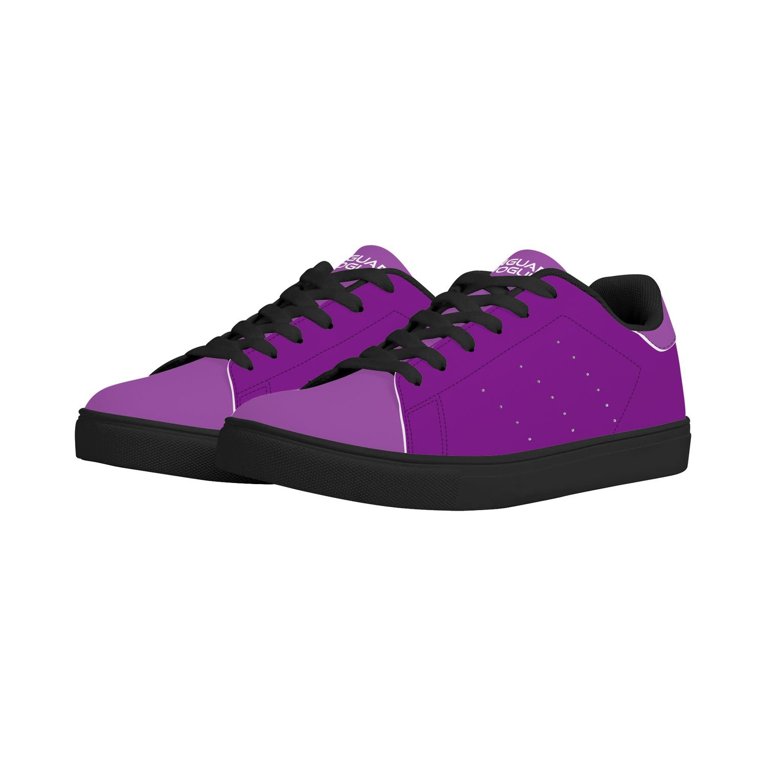 Women&#39;s Eco-Friendly Low-Top Casual Sneakers, color: Black, size: US12 (EU44)