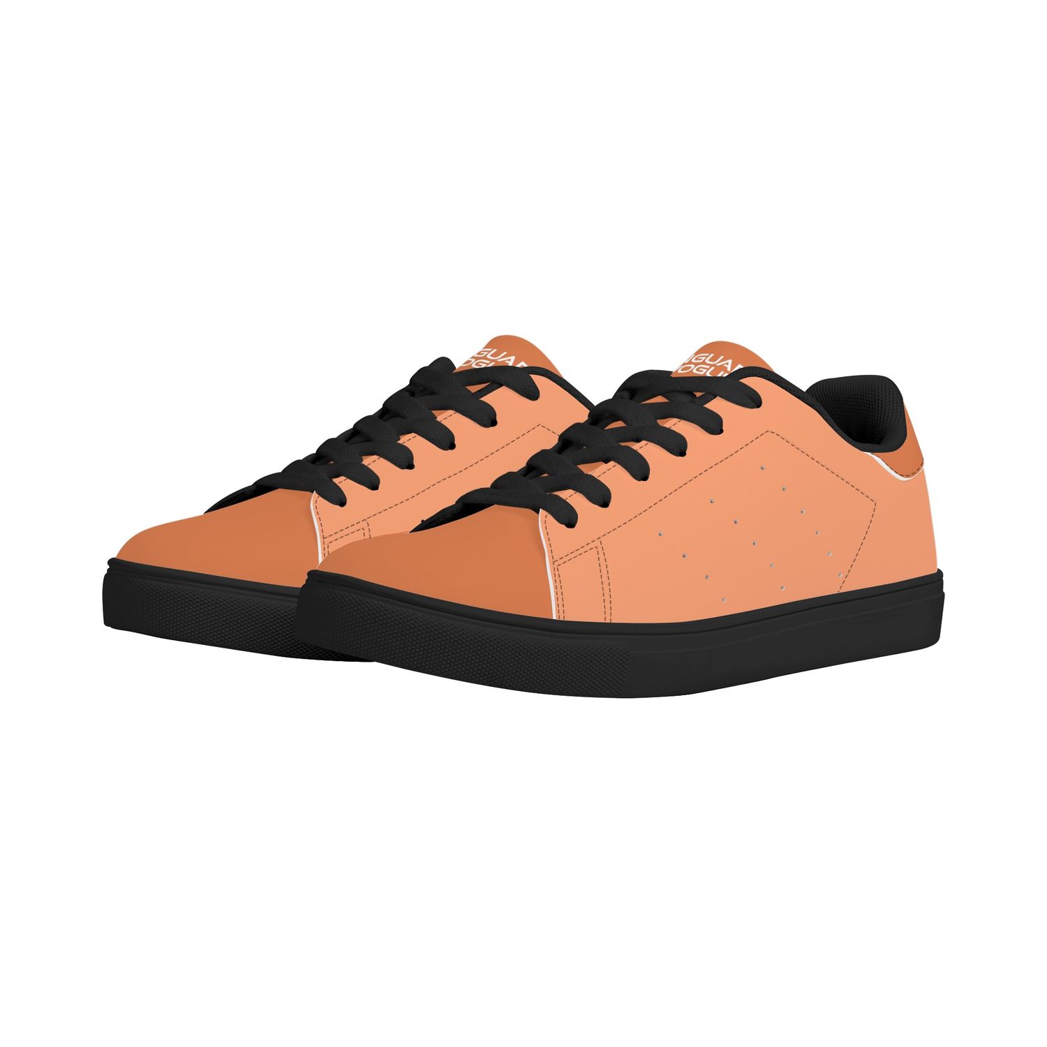 Women&#39;s Eco-Friendly Low-Top Casual Sneakers, color: Black, size: US12 (EU44)