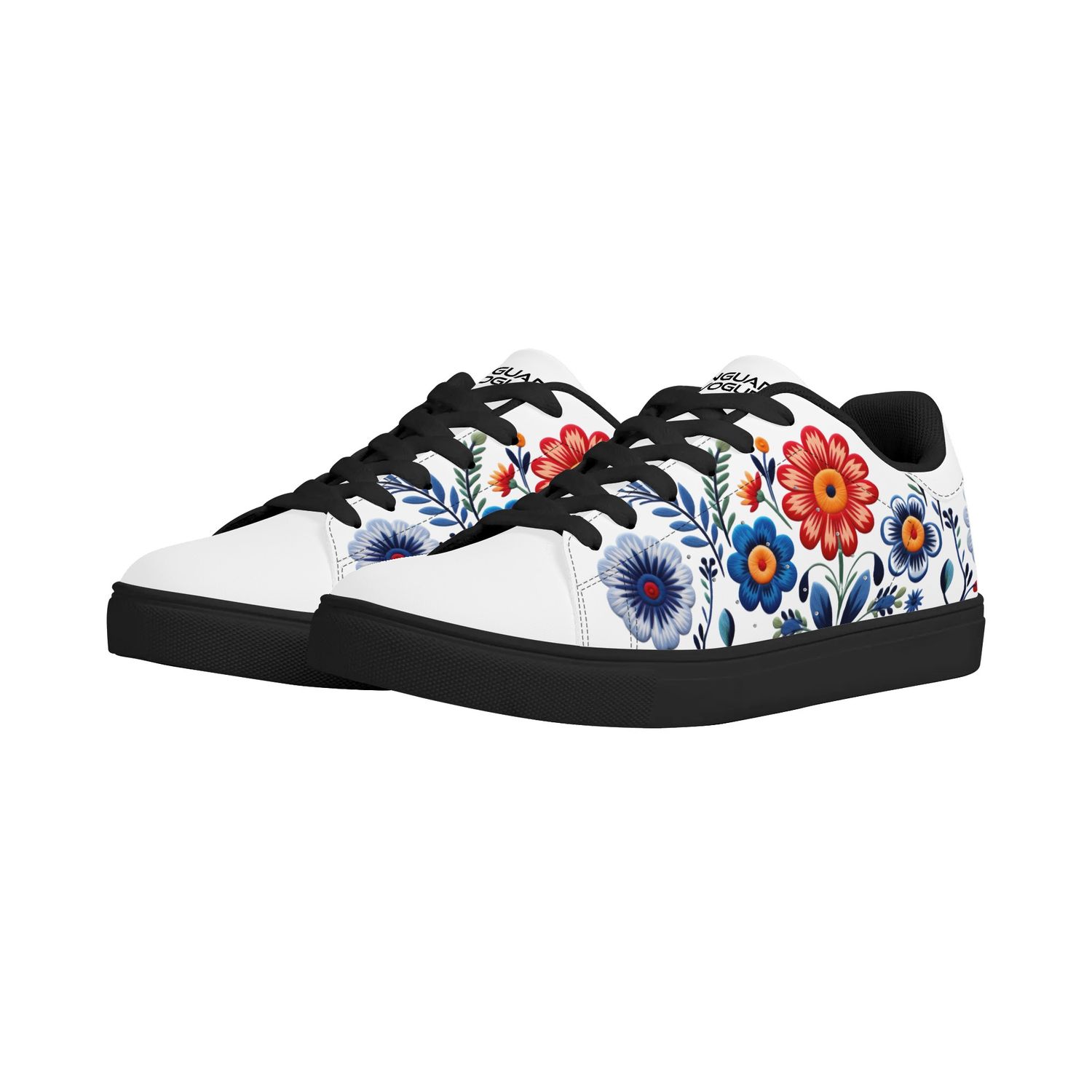 Women&#39;s Eco-Friendly Low-Top Casual Sneakers, color: Black, size: US12 (EU44)