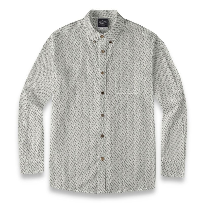 Men's Cotton Casual Lapel Long Sleeve Shirt