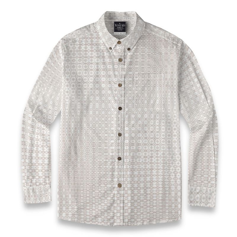 Men's Cotton Casual Lapel Long Sleeve Shirt