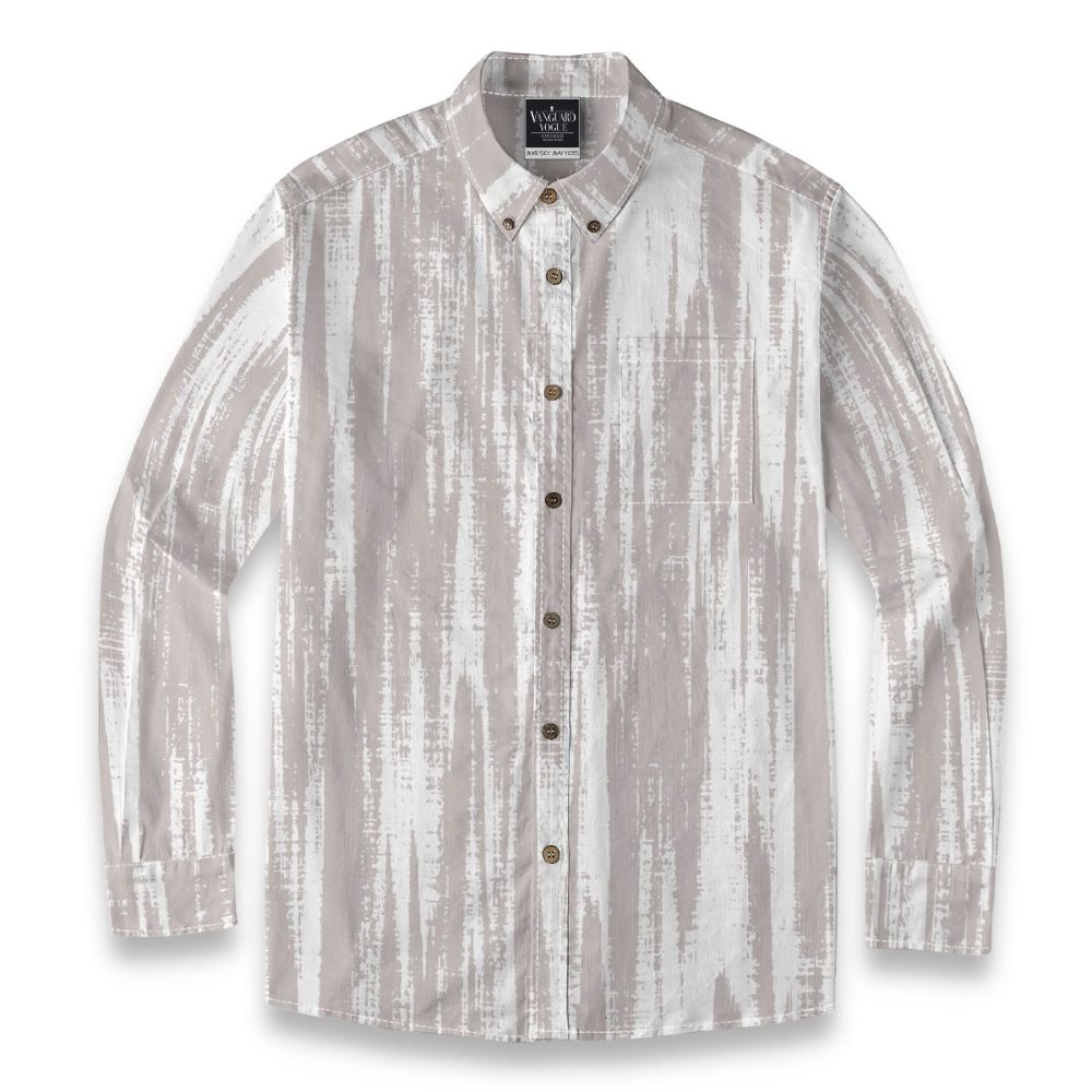 Men&#39;s Cotton Casual Lapel Long Sleeve Shirt
