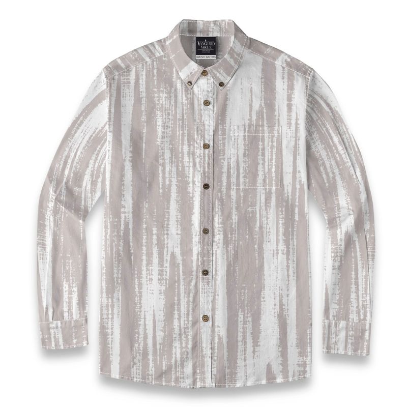 Men's Cotton Casual Lapel Long Sleeve Shirt